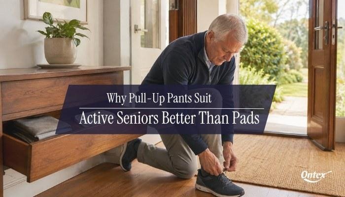 Why Pull-Up Pants Suit Active Seniors Better Than Pads
